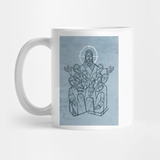 Jesus Christ with disciples Mug